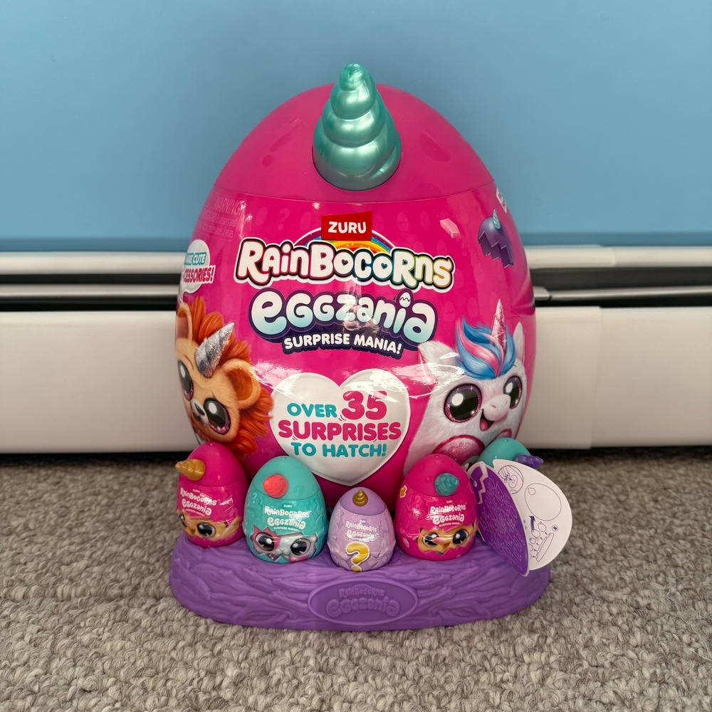 Zuru Rainbocorns Eggzania Surprise Mania! Over 35 Surprises‎ to Hatch